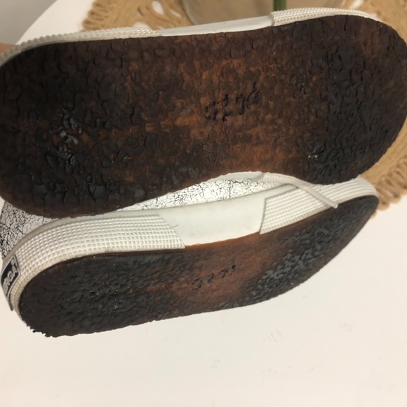 Cracked leather hightop supergas shoes size 7.5 - Picture 11 of 13